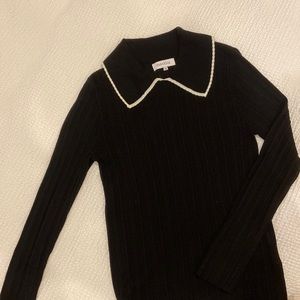 Parcelle ribbed knit sweater